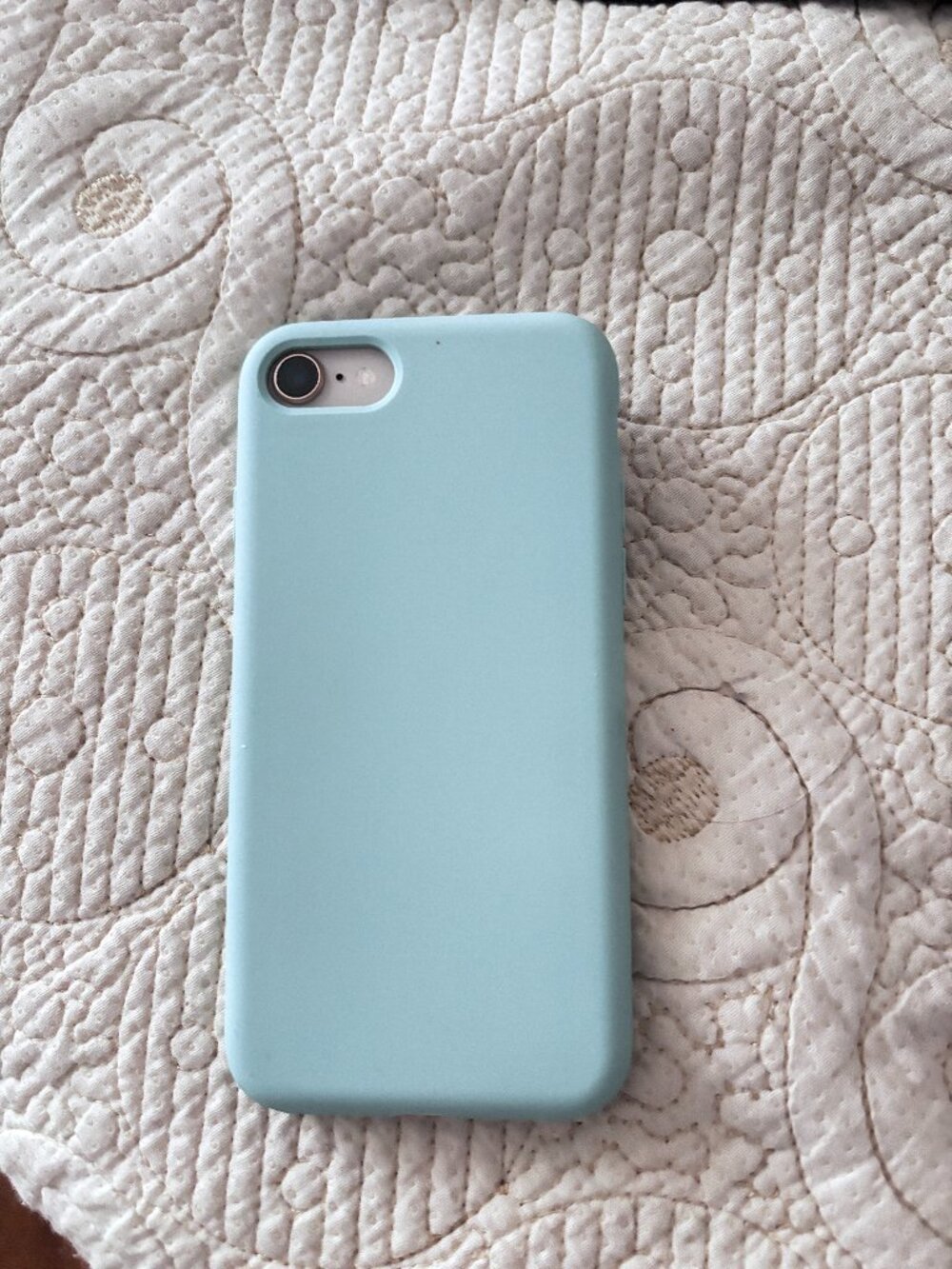 Sky Blue Matte Phone Case